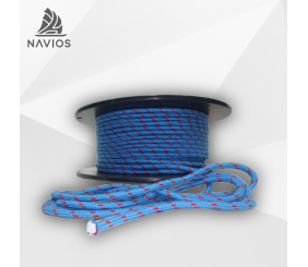 6мм яхтенная веревка с сердечником , полиэстер 6мм яхтенная веревка с сердечником , полиэстер